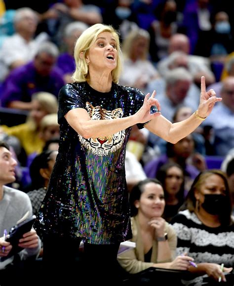 kim mulkey rolex|Photos: LSU's Kim Mulkey takes her courtside fashion seriously.